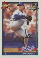 1991 Topps Desert Shield #367 Dave Walsh Baseball Card