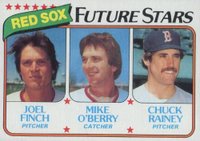 1980 Topps #662 Red Sox Future Stars Baseball Card