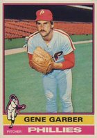 1976 Topps #14 Gene Garber Baseball Card