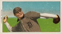 1909 White Borders Piedmont & Sweet Caporal #348 George Mullin Throwing-Piedmont 350 Baseball Card