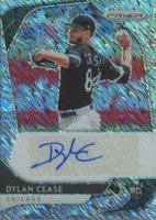 2020 Panini Prizm Rookie Autographs #RADC Dylan Cease Shimmer Baseball Card