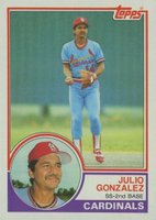1983 Topps #74 Julio Gonzalez Baseball Card