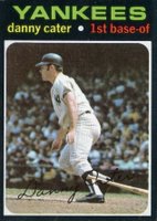 1971 Topps #358 Danny Cater Baseball Card