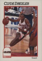 1991 Hoops Prototypes 00 #001 Clyde Drexler Basketball Card