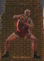 1997 Finest Embossed #167 Dennis Rodman Basketball Card