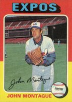1975 Topps #405 John Montague Baseball Card