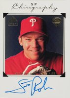 1998 SP Authentic Chirography #SR Scott Rolen Baseball Card