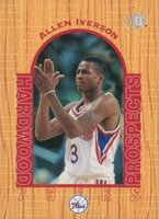 1996 UD3 #14 Allen Iverson Basketball Card