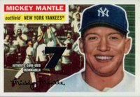 2007 Topps Target Mantle Memorabilia #MMR56 Mickey Mantle Baseball Card