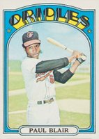 1972 Topps #660 Paul Blair Baseball Card