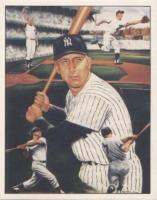 1986 TCMA Simon's Superstars #4 Mickey Mantle Baseball Card