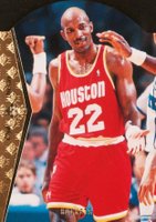 1994 SP #D77 Clyde Drexler Die-Cut Basketball Card