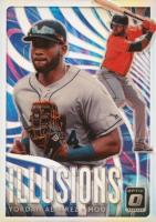 2020 Panini Donruss Optic Illusions #OI6 Yordan Alvarez Holo Baseball Card