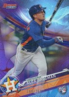2017 Bowman's Best #54 Alex Bregman Purple Refractor Baseball Card