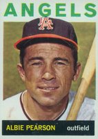 1964 Topps #110 Albie Pearson Baseball Card
