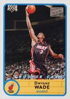 2003 Bazooka #252 Dwyane Wade Layup Basketball Card