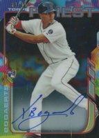 2014 Finest Rookie Autograph #RA-XB Xander Bogaerts Black Refractor Baseball Card