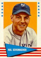 1961 Fleer #137 Hal Schumacher Baseball Card