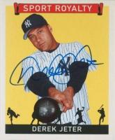 2007 Upper Deck Goudey Sport Royalty #SR-DJ Derek Jeter Autograph Baseball Card