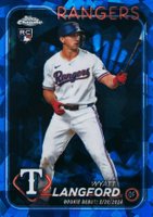 2024 Topps Chrome Sapphire Update Series #341 Wyatt Langford Baseball Card