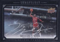 2007 Upper Deck Chronology #136 Michael Jordan Autograph Basketball Card
