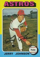 1975 Topps #218 Jerry Johnson Baseball Card