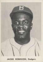 1955 Brooklyn Dodgers Picture Pack # Jackie Robinson Portrait Baseball Card