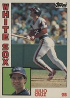 1984 Topps Tiffany #257 Julio Cruz Baseball Card