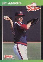 1989 Donruss Rookies #16 Jim Abbott Baseball Card