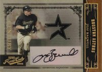 2005 Playoff Prime Cuts #22 Jeff Bagwell Century Gold Autograph Baseball Card