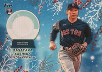 2023 Topps Holiday Relics #RCMY Masataka Yoshida Baseball Card