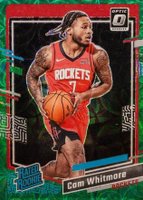 2023 Panini Donruss Optic #217 Cam Whitmore Green International Basketball Card