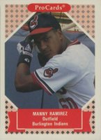1991 Procards Tomorrows Heroes #62 Manny Ramirez Baseball Card