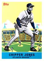 2007 Topps Flashback Fridays #FF24 Chipper Jones Baseball Card