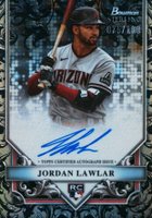 2024 Bowman Sterling Rookies Autographs #RAJL Jordan Lawlar Sterling Silver Refractor Baseball Card