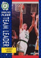 1991 Fleer #373 Larry Bird Basketball Card