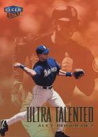 2000 Ultra Talented #3 Alex Rodriguez Baseball Card