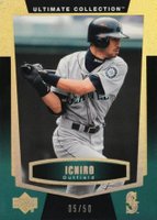 2003 Ultimate Collection #1 Ichiro Gold Baseball Card
