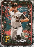 2024 Topps Holiday #H165 Paul Skenes Holiday Tree Baseball Card