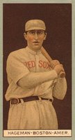 1912 Brown Backgrounds Broadleaf #71 Casey Hageman Baseball Card
