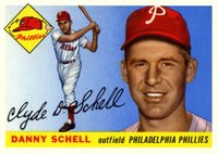 1955 Topps #79 Danny Schell Baseball Card