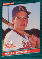 1986 Donruss Rookies #1 Wally Joyner Baseball Card