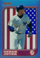 1997 Bowman Chrome International #1 Derek Jeter Refractor Baseball Card