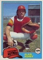 1981 Topps #696 Alan Ashby Baseball Card