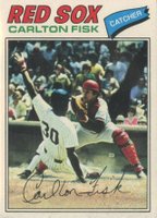 1977 O-Pee-Chee #137 Carlton Fisk Baseball Card