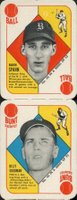1951 Topps Red Backs #30/46 Spahn/Goodman Panel Baseball Card