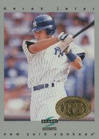 1997 Score #35 Derek Jeter Premium Stock Baseball Card
