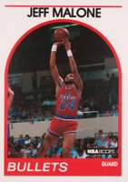 1989 Hoops #85 Jeff Malone Basketball Card
