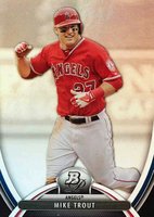 2013 Bowman Platinum #2 Mike Trout Baseball Card