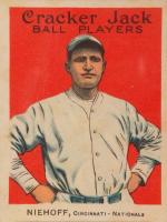 1914 Cracker Jack #125 Bert Niehoff Baseball Card
